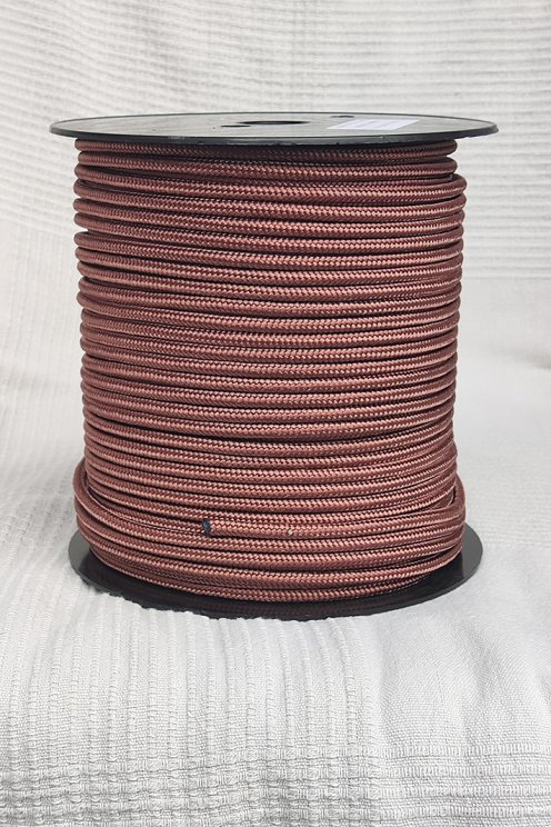 Bobina di drizza Ø5 mm marrone rame per tamburo djembe