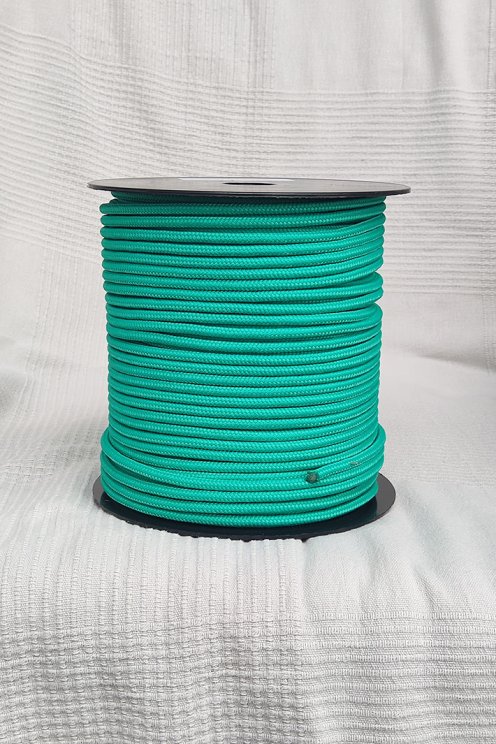 Bobina di drizza Ø5 mm verde smeraldo per tamburo djembe