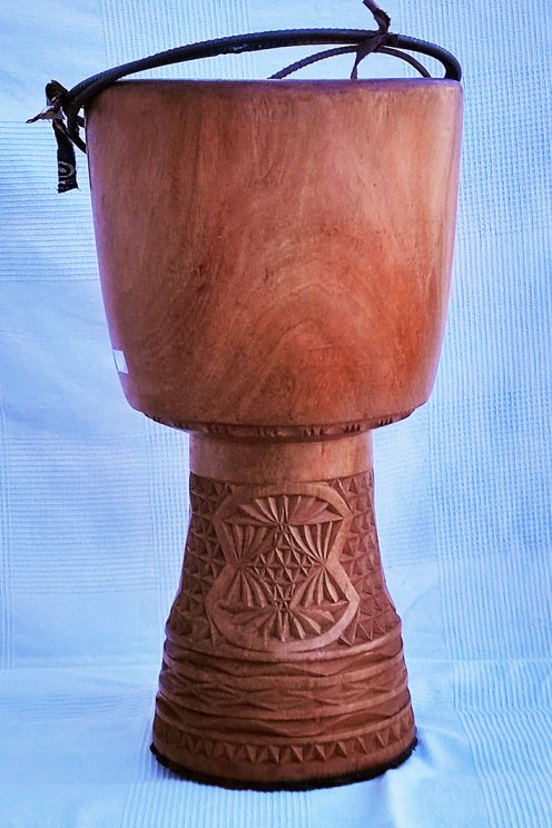 Fusto di djembe della Guinea in lenke - Djembe alta qualità