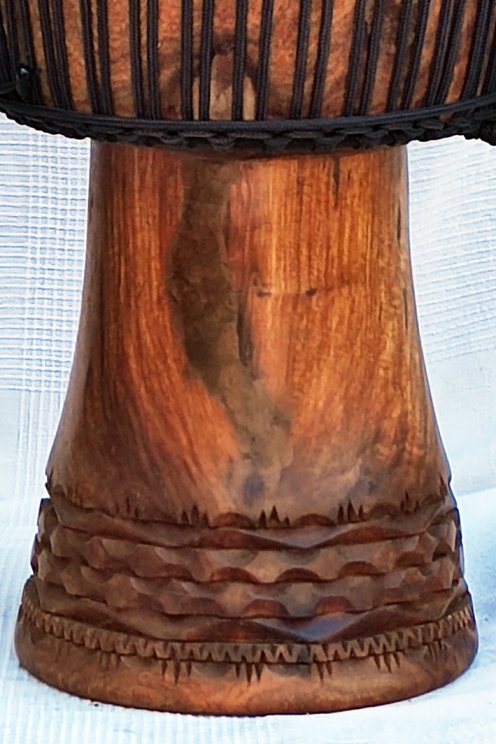 Djembe della Guinea in legno di balafon (gueni) - Djembe qualità superiore