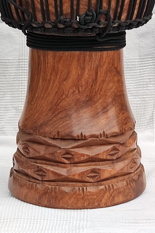 Djembe della Guinea in legno di balafon (gueni) - Djembe qualità superiore