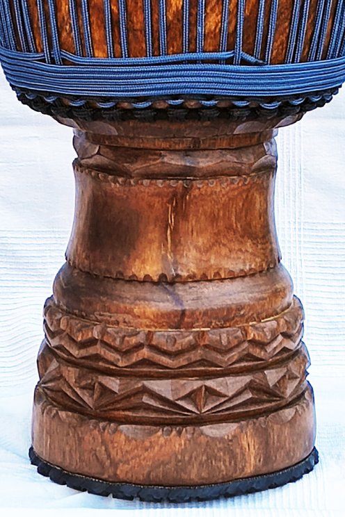 Djembe della Guinea in legno di balafon (gueni) - Djembe di alta qualità