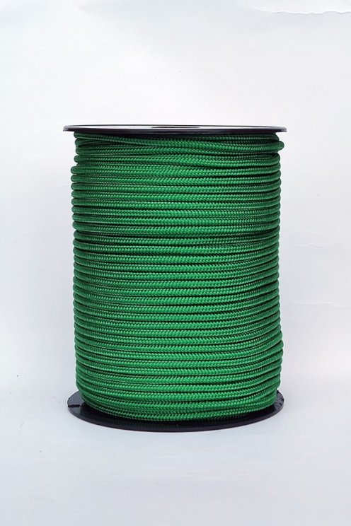 Bobina di driza Ø4 mm verde para tamburo djembe