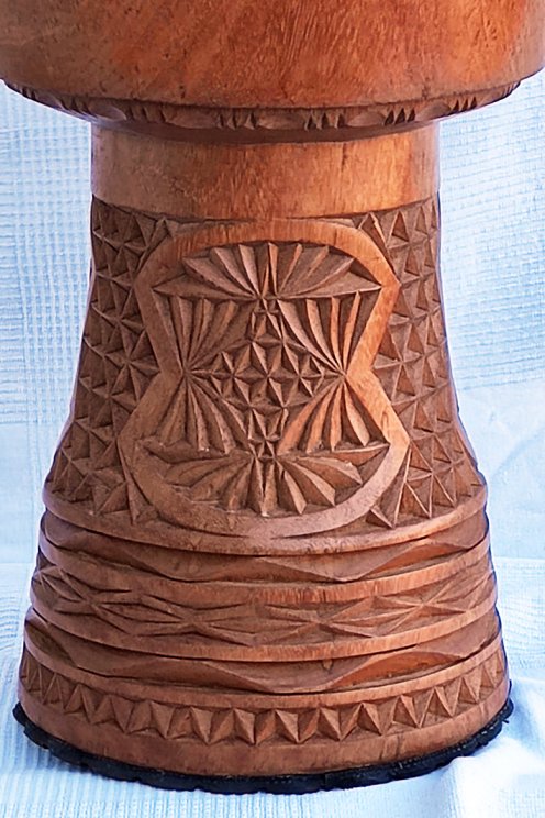 Fusto di djembe della Guinea in lenke - Djembe alta qualità