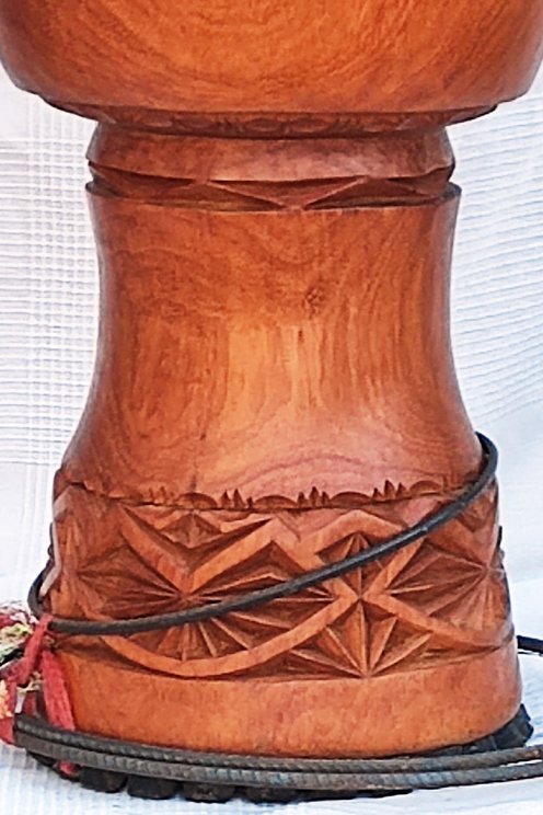 Fusto di djembe della Guinea in lenke - Djembe alta qualità