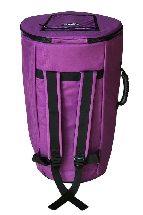 Borsa per djembe Percussion Africaine alta qualità XL violetta