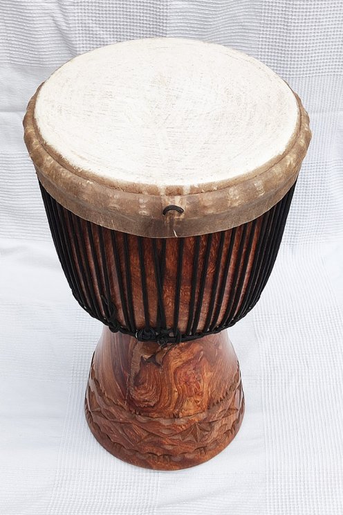 Djembe della Guinea in legno di balafon (gueni) - Djembe qualità superiore
