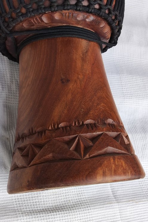 Djembe della Guinea in legno di balafon (gueni) - Djembe qualità superiore