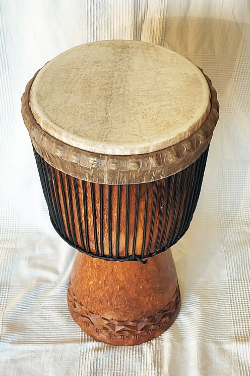 Djembe della Guinea in lenke - Djembe qualità superiore