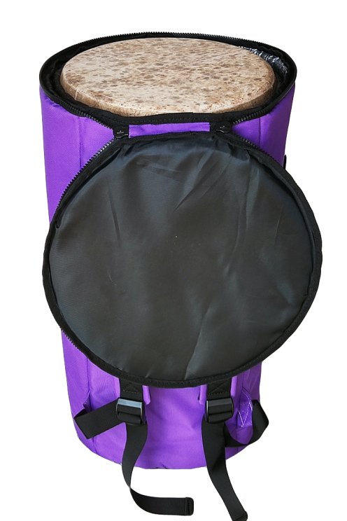 Borsa per djembe Percussion Africaine alta qualità L violetta