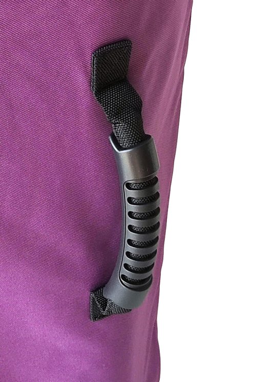 Borsa per djembe Percussion Africaine alta qualità XL violetta