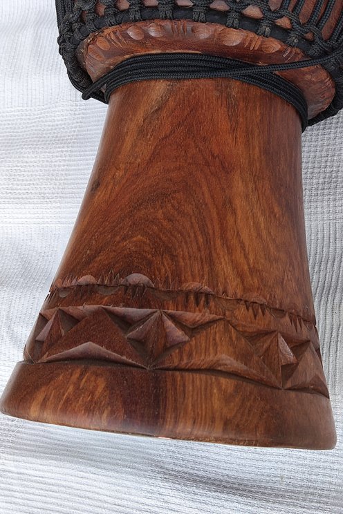 Djembe della Guinea in legno di balafon (gueni) - Djembe qualità superiore