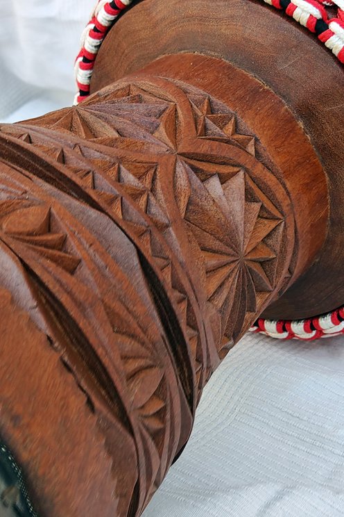 Djembe della Guinea in dugura (dimba) - Djembe di alta qualità