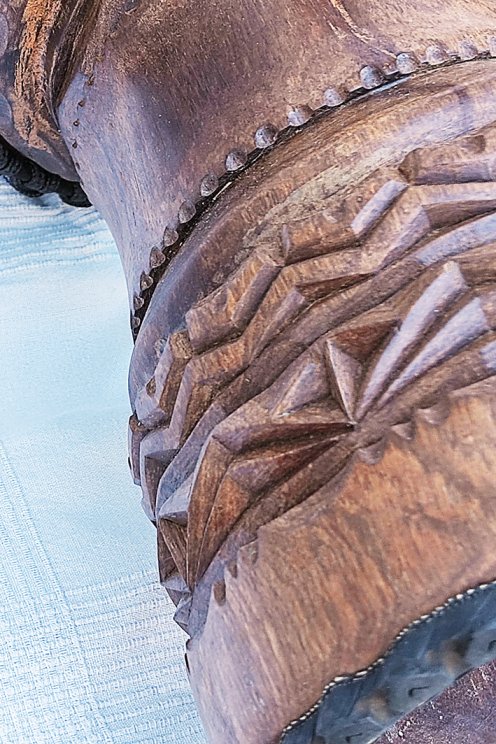 Djembe della Guinea in legno di balafon (gueni) - Djembe di alta qualità