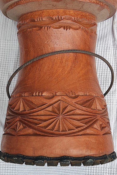 Fusto di djembe della Guinea in lenke - Djembe alta qualità