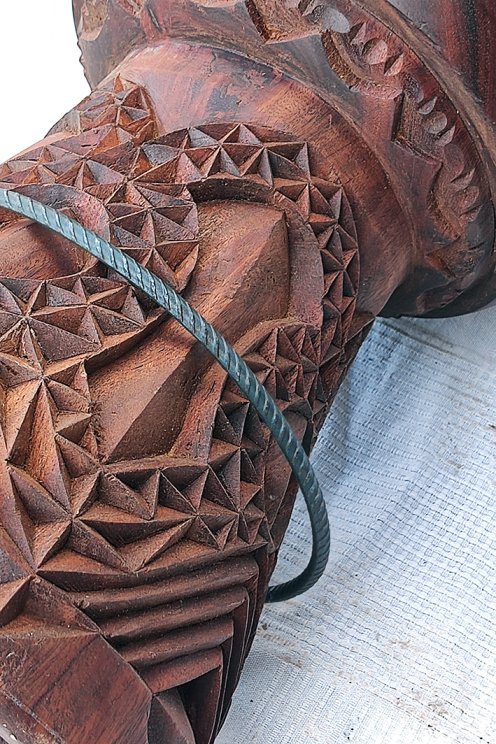 Fusto di djembe del Mali di alta gamma
