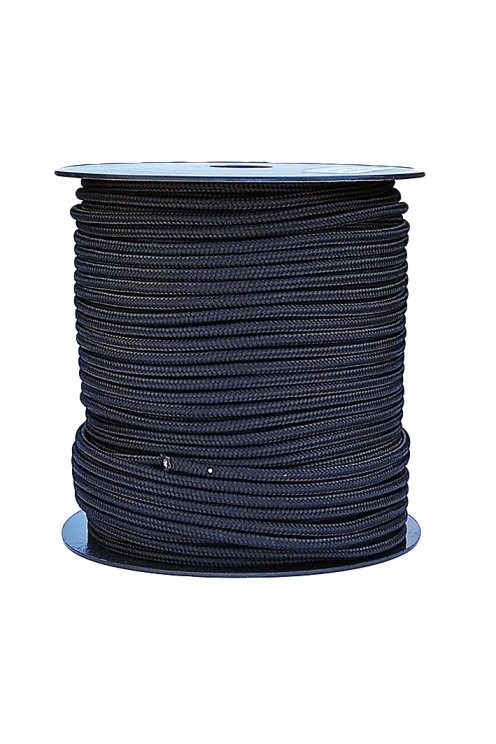 Corda intrecciata con anima Ø5 mm blu marino 100 m - Corda per tamburo djembe