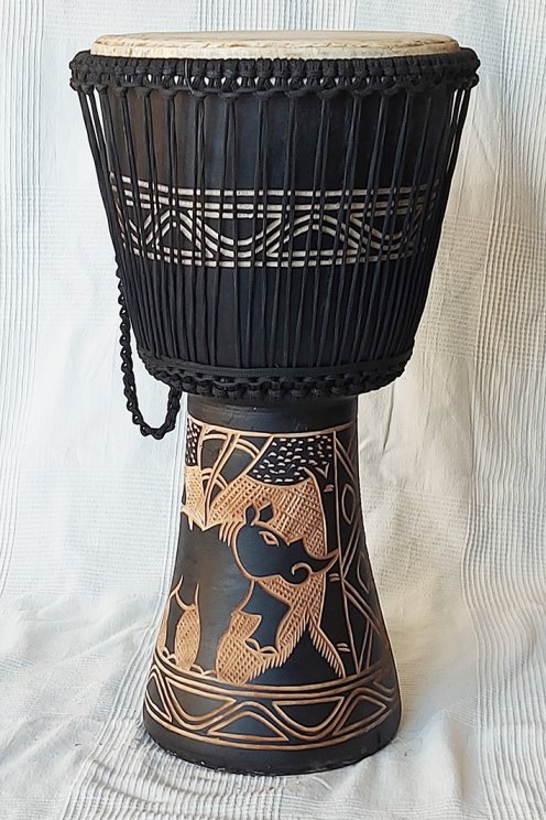 Djembe a prezzo basso in vendita - Grande djembe del Ghana