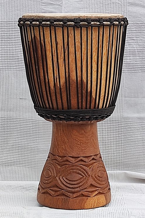 Djembe in vendita - Grande tamburo djembe del Mali in dimba