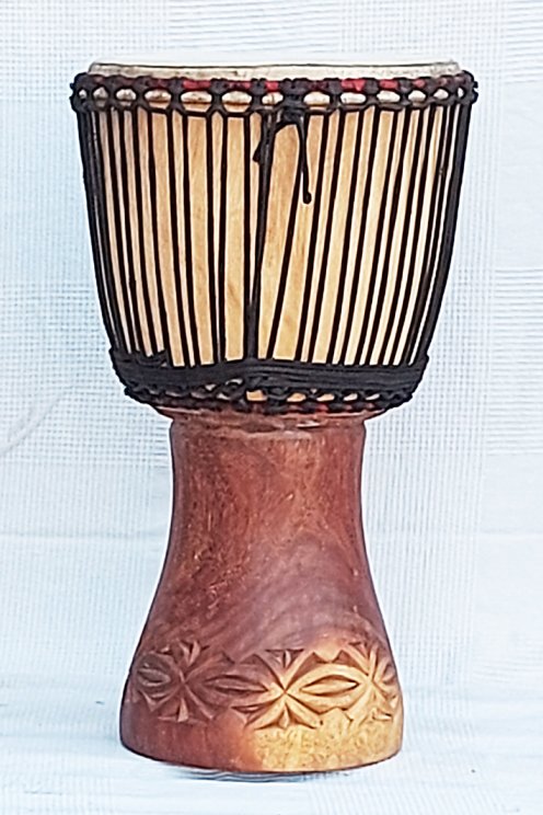 Djembe in vendita - Grande tamburo djembe del Mali in linke