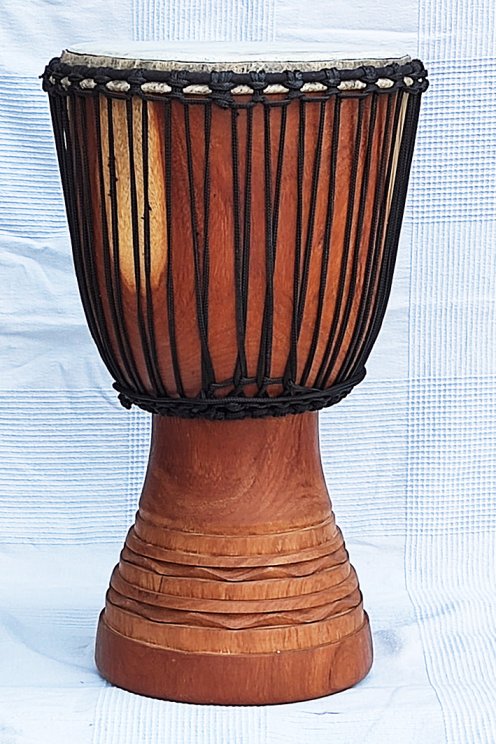 Djembe in vendita - Grande tamburo djembe del Mali in linke