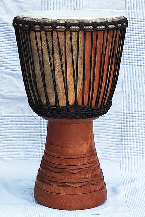 Djembe in vendita - Grande tamburo djembe del Mali in linke
