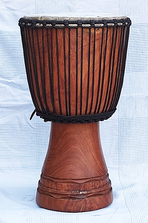 Djembe in vendita - Grande tamburo djembe del Mali in linke