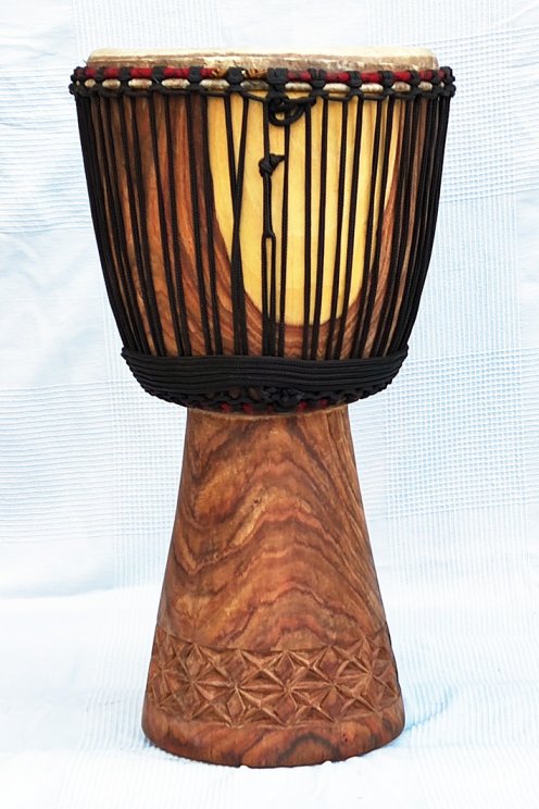 Djembe in vendita - Grande tamburo djembe del Mali in roseewood