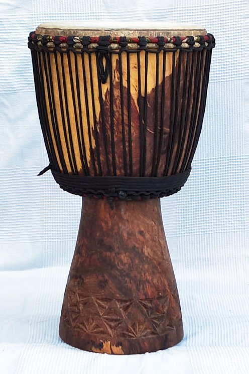 Djembe in vendita - Grande tamburo djembe del Mali in roseewood