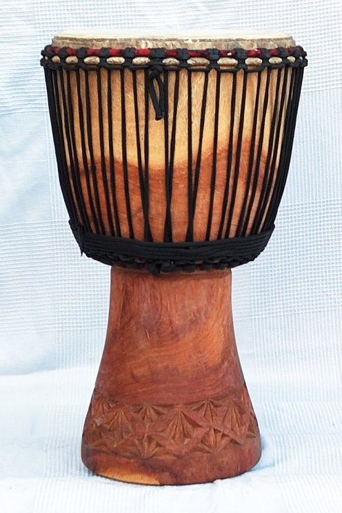 Djembe in vendita - Grande tamburo djembe del Mali in linke