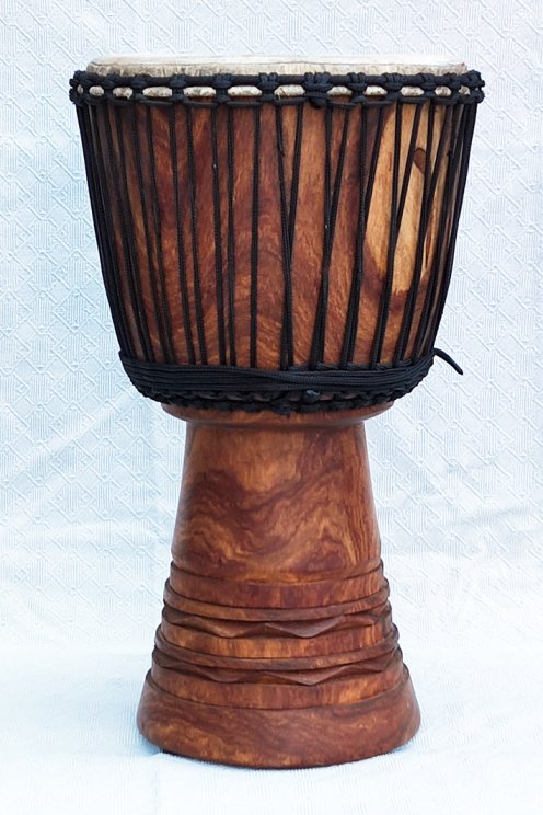 Djembe in vendita - Grande tamburo djembe del Mali in roseewood