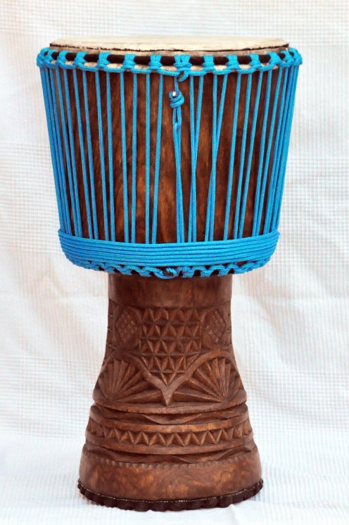 Djembe della Guinea in legno di balafon (gueni) - Djembe di alta qualità