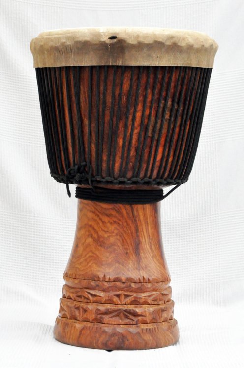 Djembe della Guinea in legno di balafon (gueni) - Djembe qualità superiore