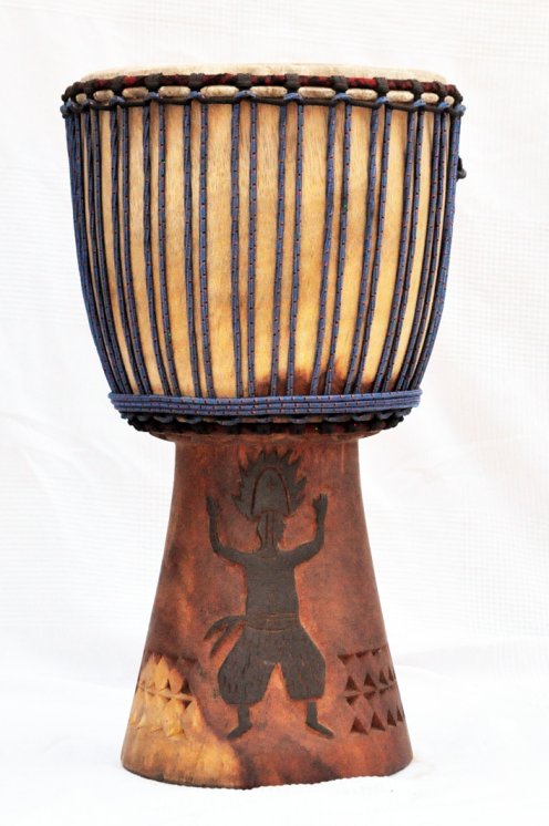 Djembe del Mali - Grande tamburo djembe professionale