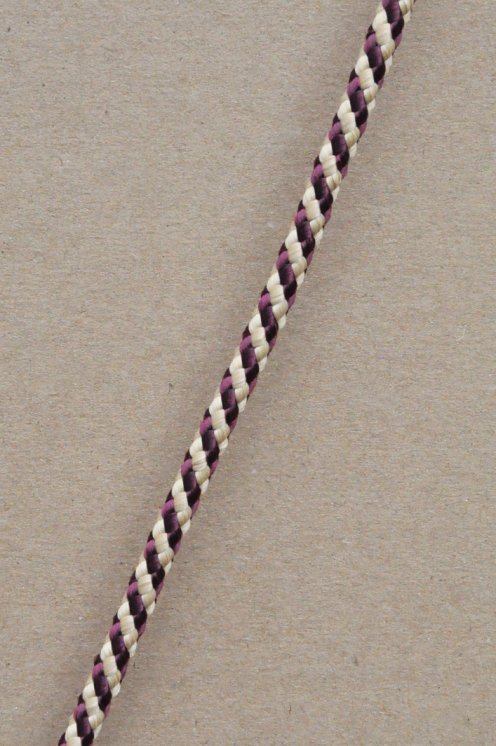 Drizza djembè Ø5 mm (elica, bordò / beige, 100 m) - Corda per djembe tamburo