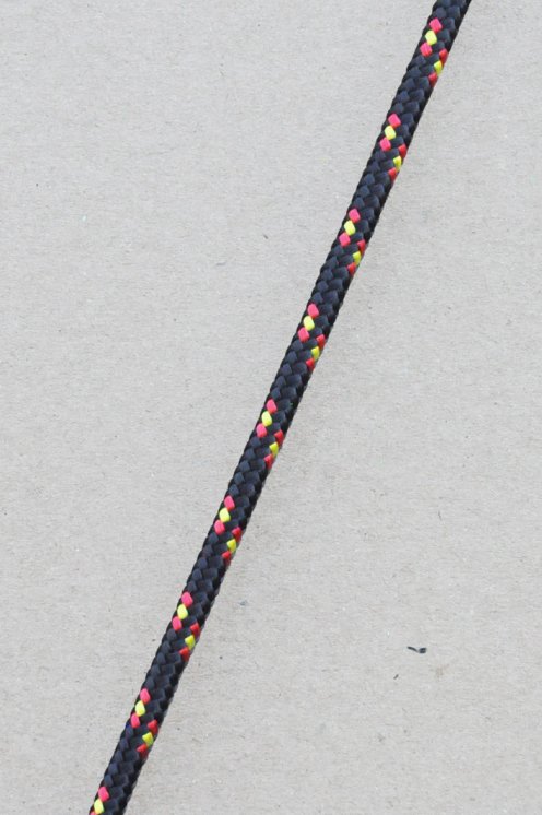 Drizza 5 mm (tricolore, rosso / giallo / rosso) - Corda tamburo djembe 100 m