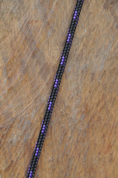 Corda alpina prestirata djembè Ø4 mm nera / viola - Corda para djembe tamburo