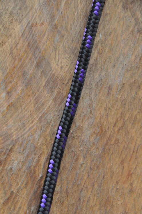 Corda alpina prestirata djembè Ø6 mm nera / viola - Corda per djembe tamburo