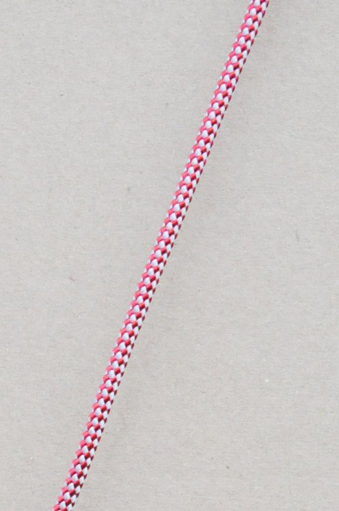 Drizza djembè Ø5 mm (scacchiera, grigrio / rosso, 100 m) - Corda per djembe tamburo
