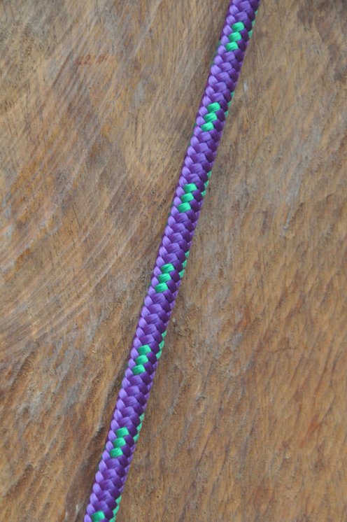 Corda alpina prestirata djembè Ø6 mm viola / verde - Corda per djembe tamburo