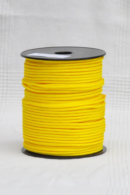 Bobina di driza Ø4 mm giallo girasole para tamburo djembe