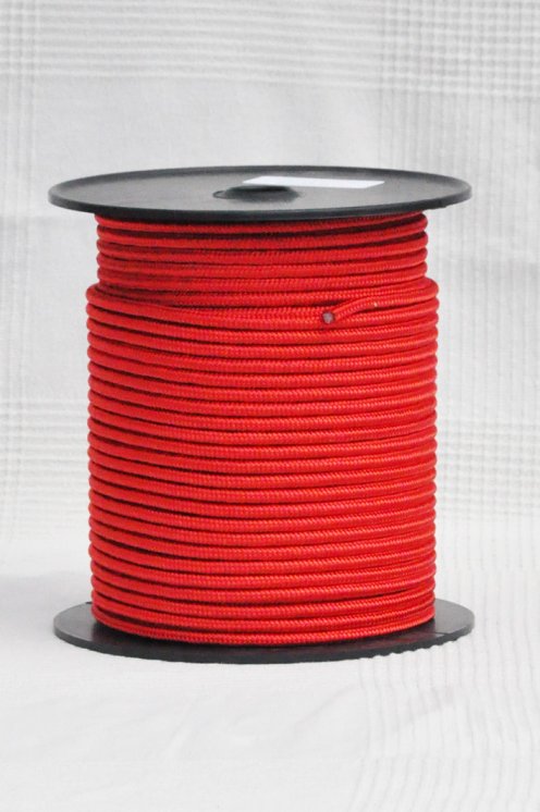 Bobina di driza Ø6 mm rosso para tamburo djembe