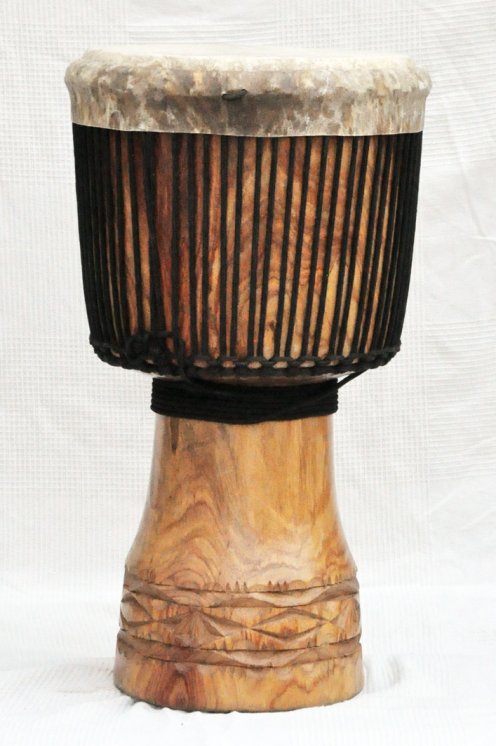Djembe della Guinea in legno di balafon (gueni) - Djembe qualità superiore