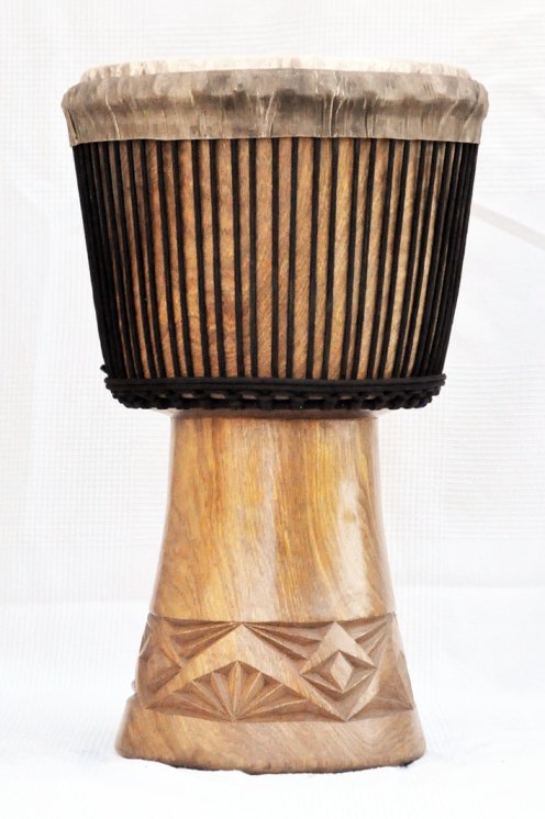 Djembe della Guinea in legno di balafon (gueni) - Djembe qualità superiore