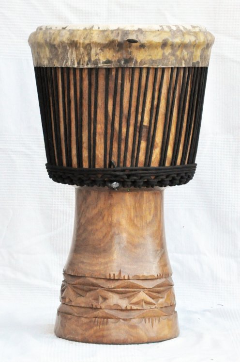 Djembe della Guinea in legno di balafon (gueni) - Djembe qualità superiore