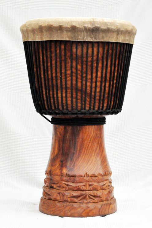 Djembe della Guinea in legno di balafon (gueni) - Djembe qualità superiore