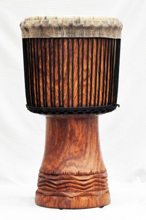 Djembe della Guinea in legno di balafon (gueni) - Djembe qualità superiore