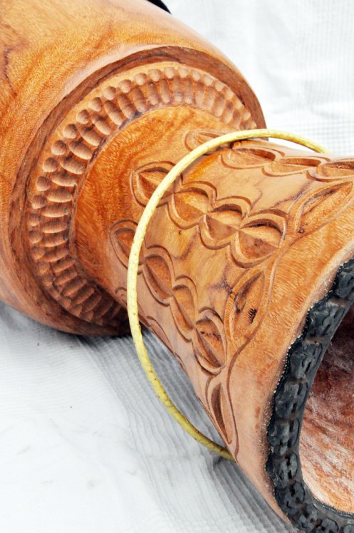 Fusto di djembe della Guinea qualità premium