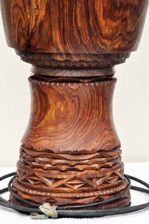 Fusto di djembe della Guinea in legno di balafon (gueni) - Djembe alta qualità
