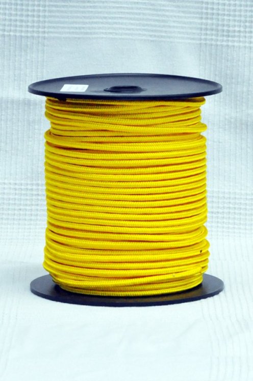Corda djembè rinforzata PES 6 mm Giallo girasole 100 m